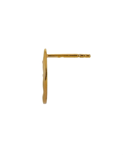 Stine A - Bella Moon With Four Stones Single Ørering - Guldfarvet